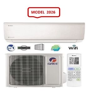 Aer conditionat Gree Bora A4 Silver GWH09AAAXB-K6DNA4C Inverter 9000 BTU , clasa energetica A++, R32
